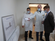 Министр здравоохранения Челябинской области проинспектировал ход ремонтных работ в ГКБ №1